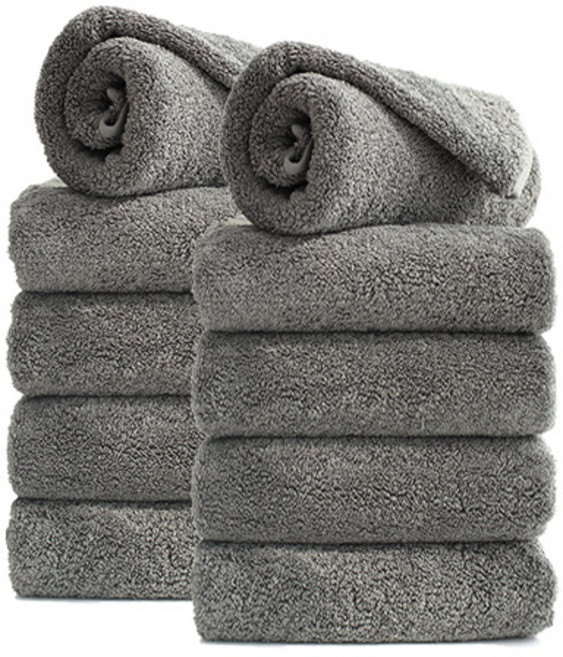 타월톡톡 국내생산 호텔수건 200g 40수 코마사, 진그레이, 10개