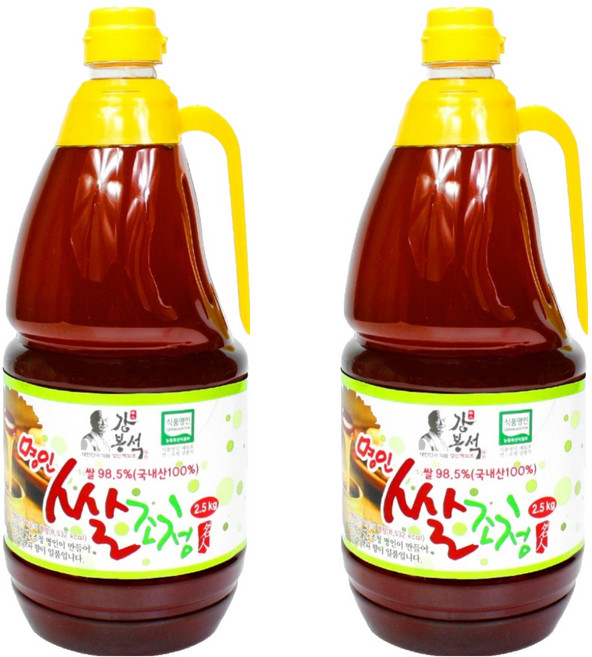 강봉석 명인 쌀조청, 2.5kg, 2개