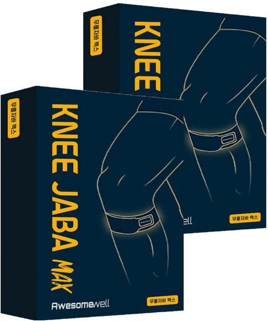 어썸웰 무릎자바맥스 보호대, 2개