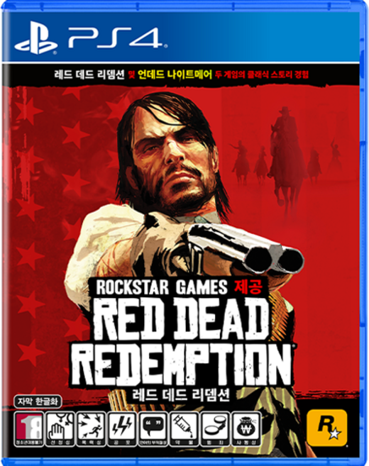 플레이스테이션 PS4 레드 데드 리뎀션 한국어판