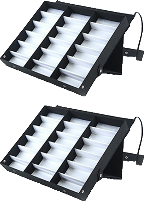 전시형 안경 보관함 18칸, 2개