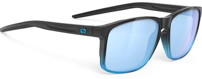 루디프로젝트 오버랩 스포츠 선글라스 SP776842-0011, 블랙페이드크리스탈아주르글로스프레임 + LE68멀티레이저아이스렌즈, 1개