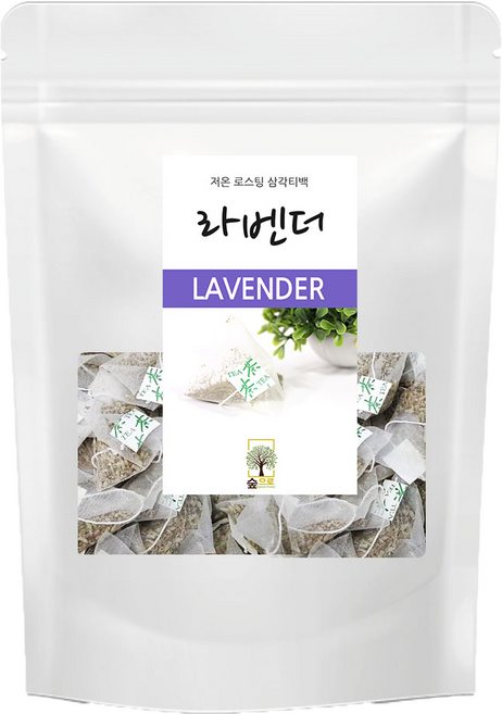숲으로허브 라벤더 삼각티백, 100개입, 1개, 1g