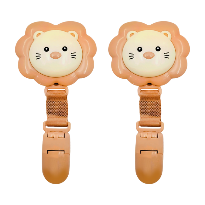 Simba 小獅王辛巴 雙頭萬用夾, 焦糖, 2個