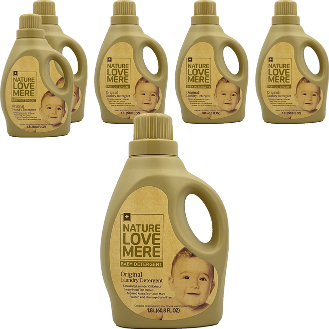 NATURE LOVE MERE 嬰兒洗衣精 香草花園, 1.8L, 6瓶