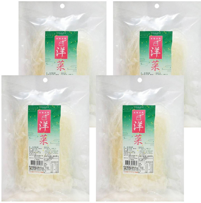 WON LAI WON 旺來旺 特級洋菜, 35g, 4包