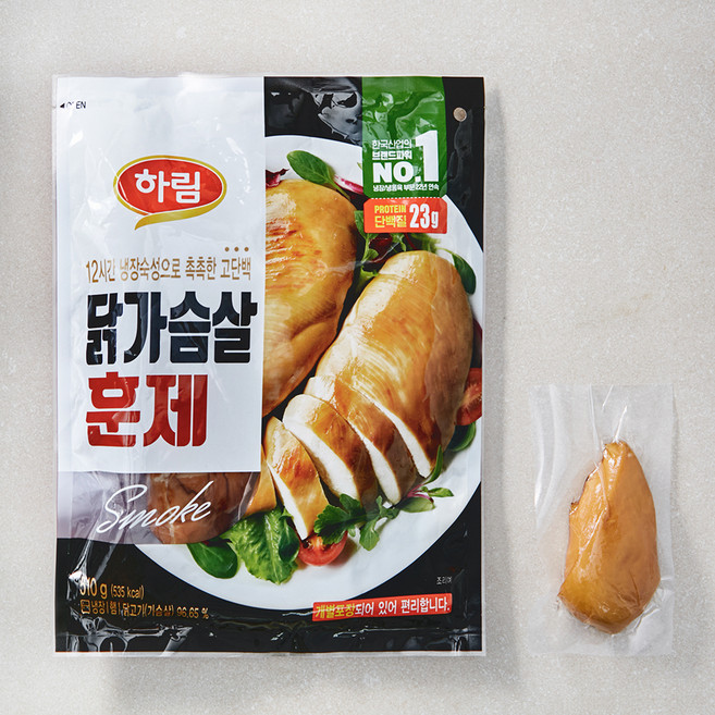 하림 닭가슴살 훈제, 510g, 1개입, 1개