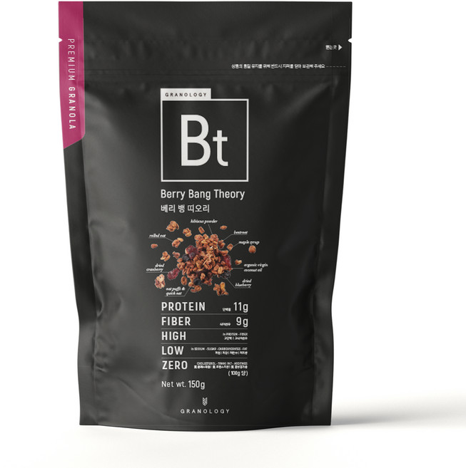 그라놀로지 베리 뱅 띠오리 그래놀라 시리얼, 150g, 1개