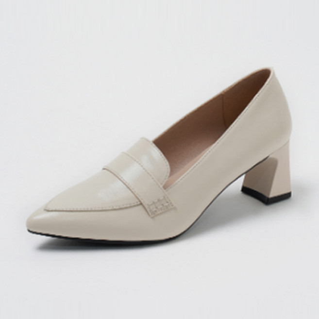 착한구두 여성용 엔리코 클래식 페니 로퍼힐