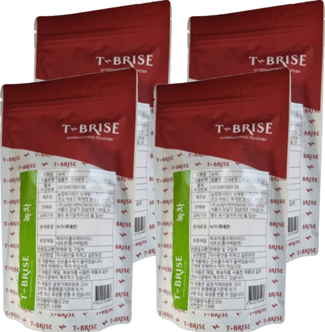 브리즈 녹차, 2g, 20개입, 4개