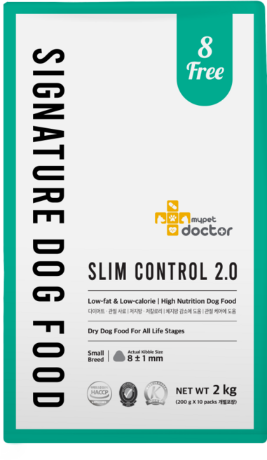 마이펫닥터 강아지 시그니처 2.0 기능성 사료, 다이어트(체중감소), 2kg, 1개