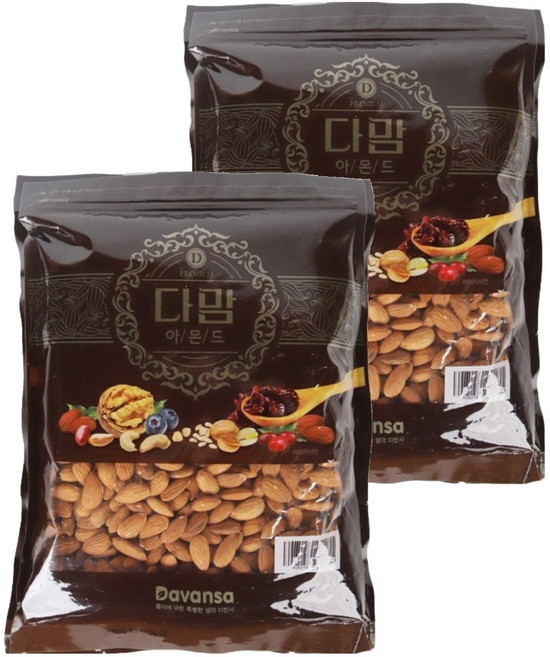 다맘 생아몬드, 1kg, 2개