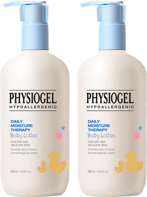 피지오겔 데일리 모이스쳐 테라피 베이비 로션, 400ml, 2개