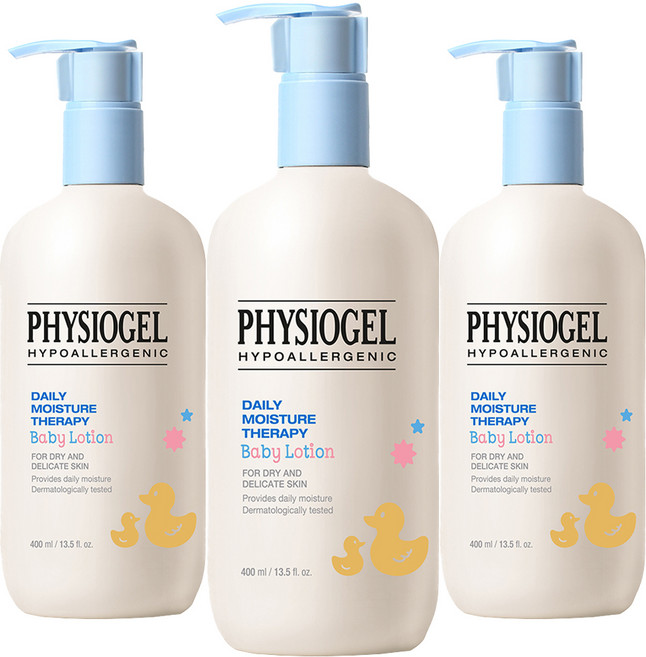 피지오겔 데일리 모이스쳐 테라피 베이비 로션, 400ml, 3개