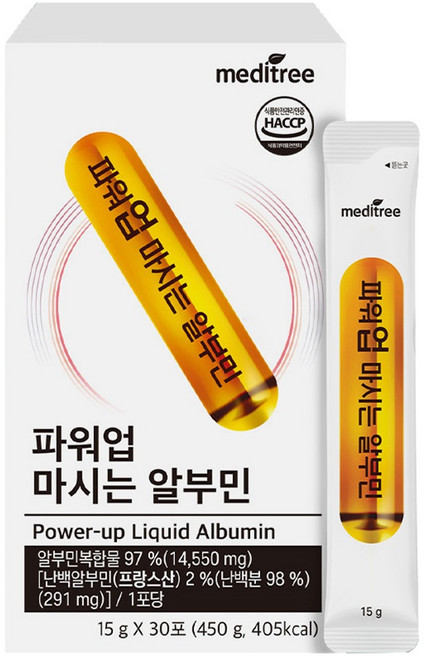 메디트리 파워업 마시는 알부민, 450g, 1개