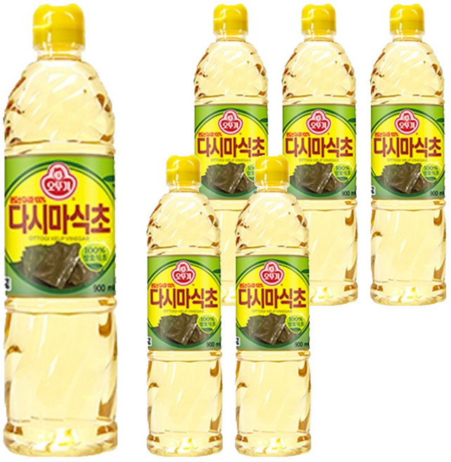 오뚜기 다시마식초, 900ml, 6개