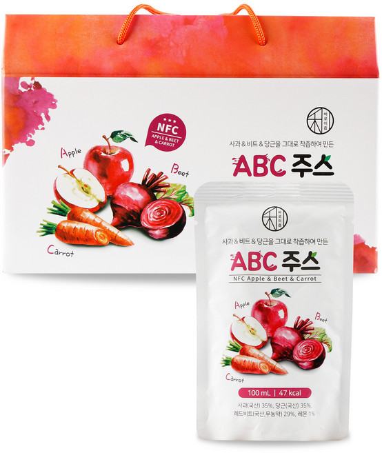 바로이즙 ABC주스, 100ml, 30개