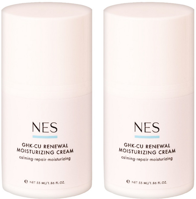 NES cosmetics 恩藝偲 藍銅胜肽修護水凝霜, 55ml, 2盒