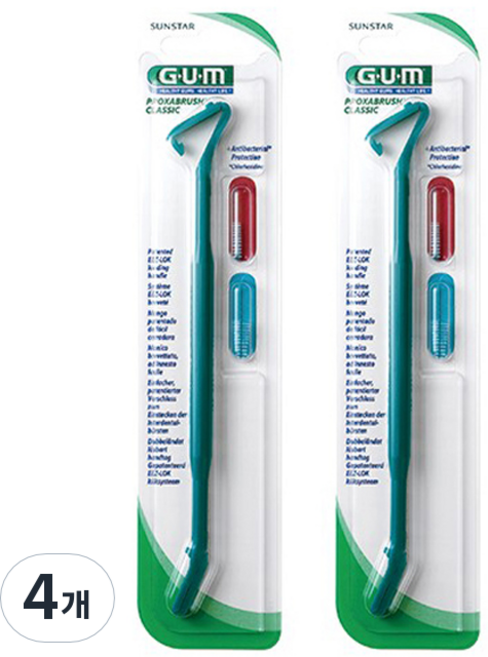 검 치간칫솔 605, 1개입, 4개