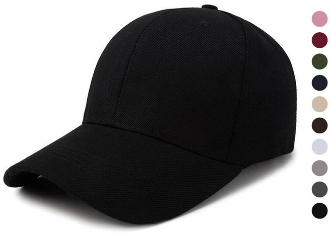 걸핀스 얼굴이 작아보이는 무지 하드볼캡 빅사이즈 대두모자 1559