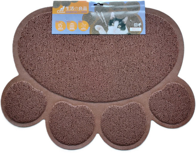 Catfeet 貓腳掌 貓砂墊, 咖啡色, 1個