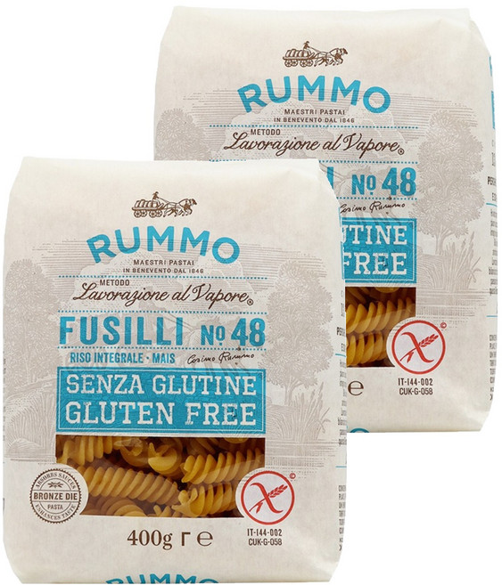 RUMMO 路莫 無麩質螺旋麵, 400g, 2個