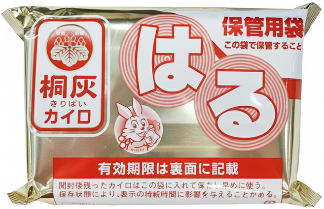 KOBAYASHI 小林製藥 桐灰 小白兔貼式暖暖包 貼式14小時 10片, 1包