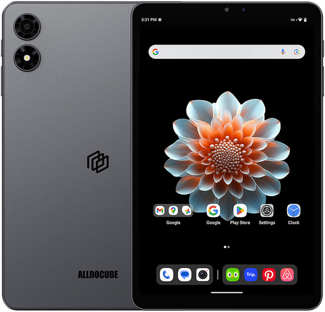올도큐브 iPlay70 mini pro 태블릿 PC 8GB RAM, 그레이, 128GB, Wi-Fi+Cellular