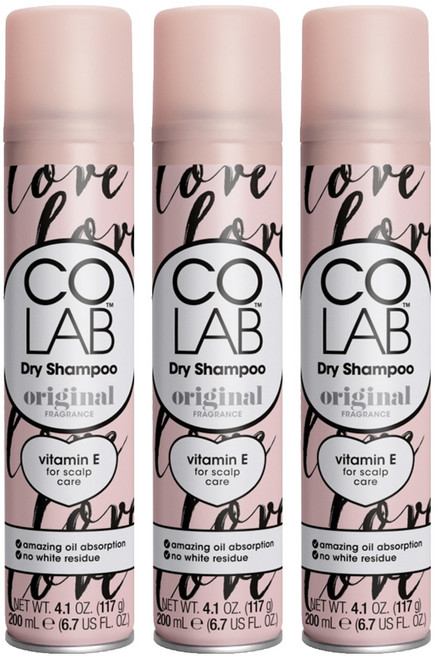 코랩 퍼퓸 드라이 샴푸 오리지널, 200ml, 3개
