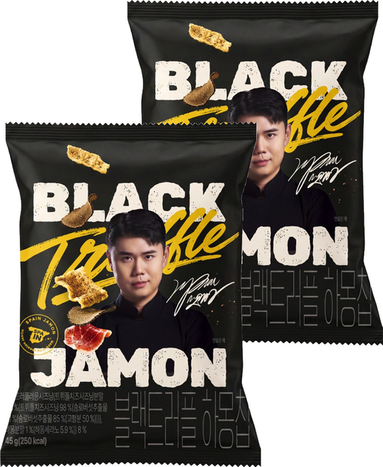 라라스윗 블랙트러플 하몽칩, 2개, 45g