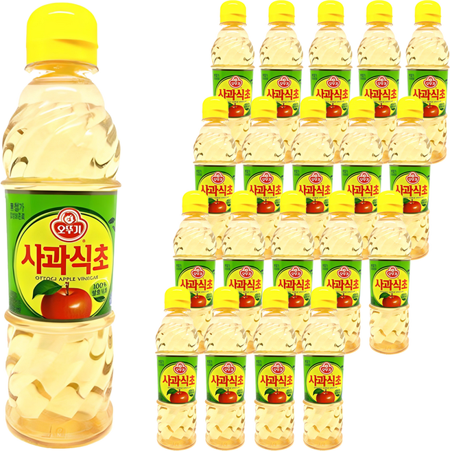 오뚜기 사과식초, 500ml, 20개