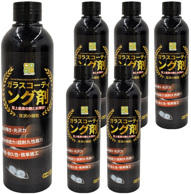 CLH 極致耐久美容級水晶鍍膜劑, 250ml, 6個