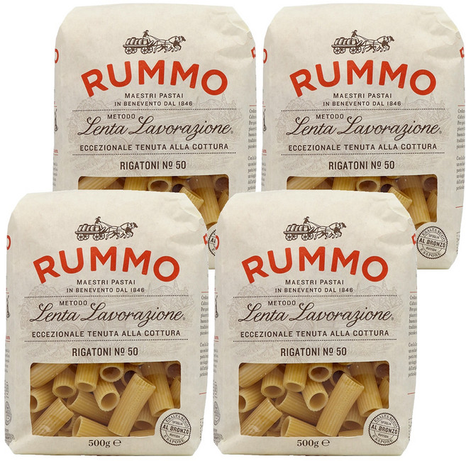 룸모 리가토니, 500g, 4개