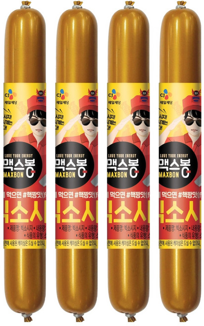 맥스봉 빅소시지, 150g, 4개
