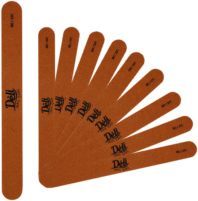 델리뷰티 프로 우드 파일, 혼합 색상, 10개