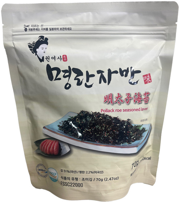 하동권여사 명란자반, 70g, 1개