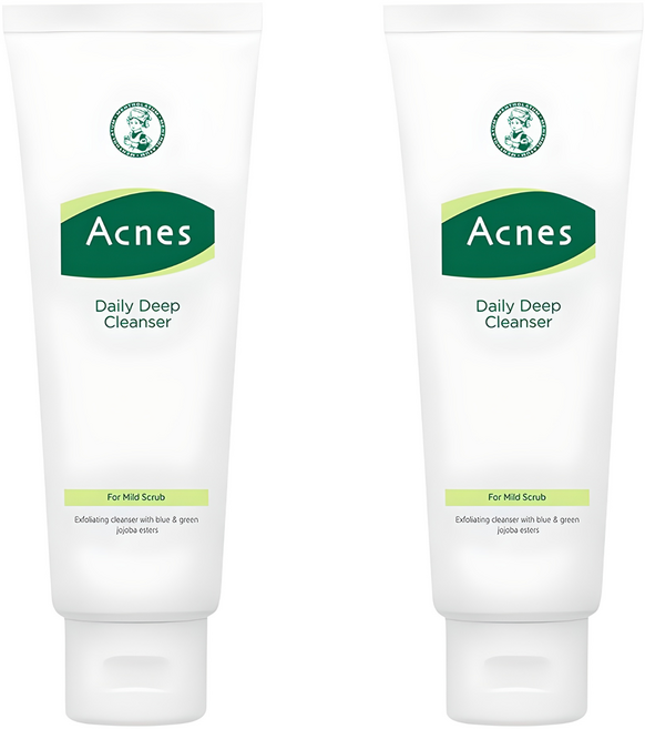 아크네스 데일리 딥 클렌저, 120g, 2개