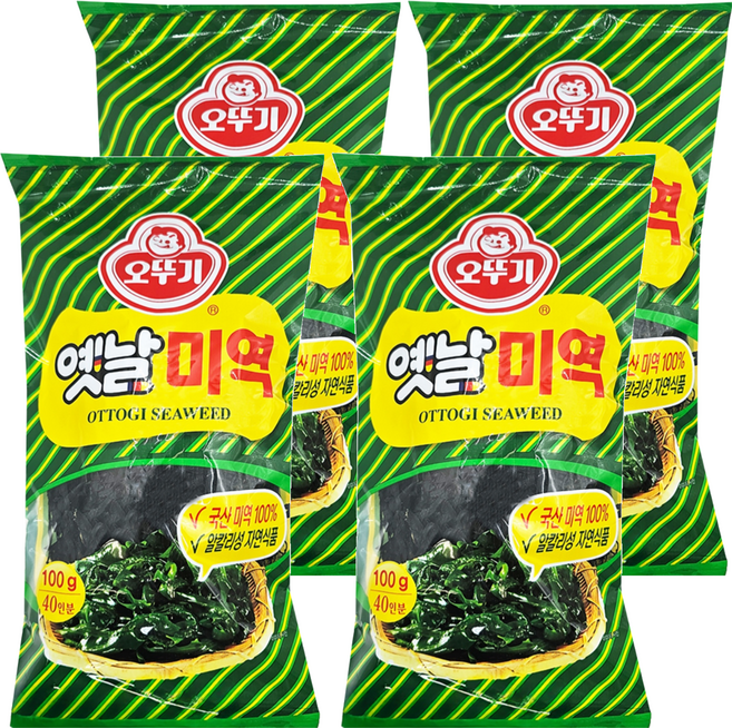 OTOKI 不倒翁 Yetnal 海帶芽, 100g, 4包