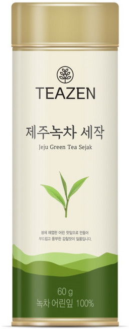 티젠 제주녹차 세작, 60g, 1개입, 1개