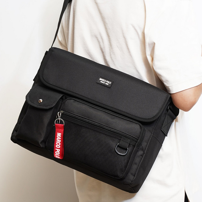 마르코폴로 남성용 랜드 크로스백 MP3028 + 키링 랜덤 발송