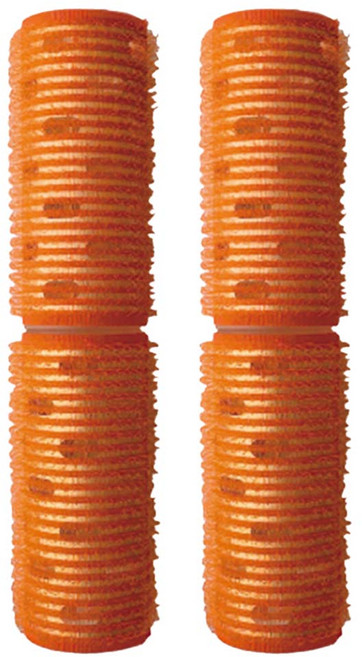 Lucky Wink 新型便利髮捲 28mm, 橘色, 1包