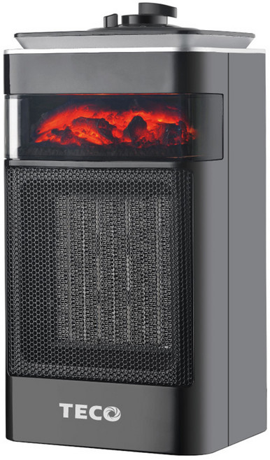 TECO 東元 火焰PTC陶瓷電暖器, XYFYN4001CBB, 黑色