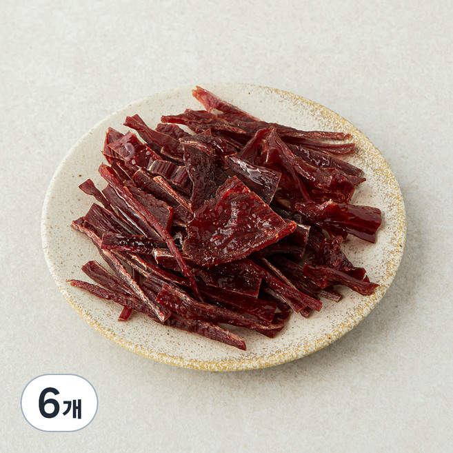 원육포 클래식 소고기 육포, 6개, 100g