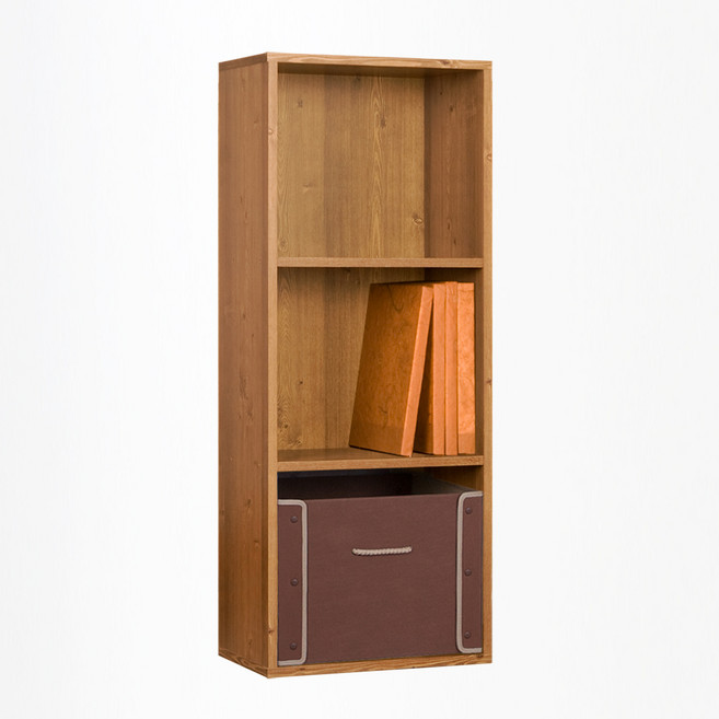 하우디가구 칸높은 DIY 칼라박스, 엔틱옹이, 3단