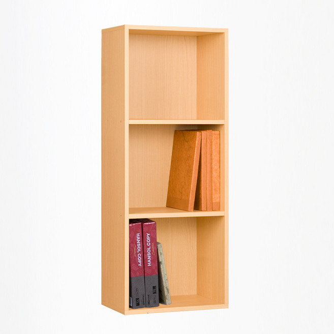 하우디가구 칸높은 DIY 칼라박스, 원색, 3단