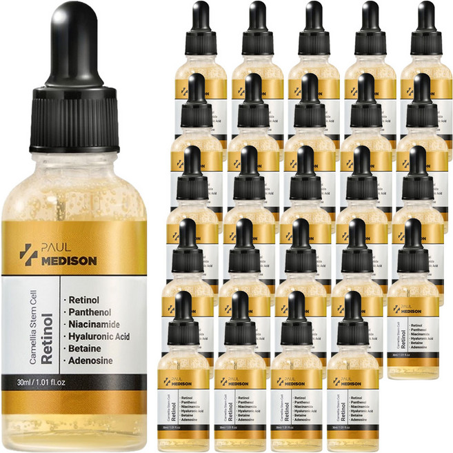 PAUL MEDISON 山茶花幹細胞視黃醇安瓶, 30ml, 25個