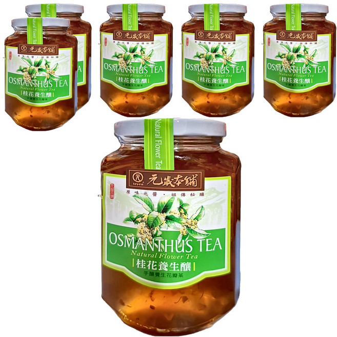 元歲本舖 桂花養生釀, 450g, 1罐, 6罐