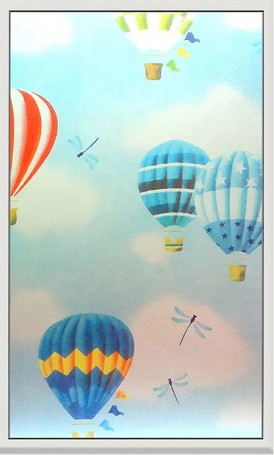 Roy 靜電玻璃窗戶隱私保護膜, Type 14