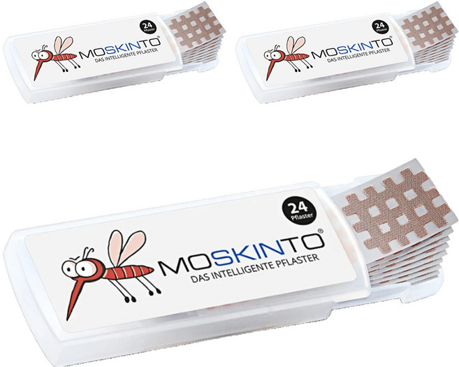 MOSKINTO 魔法格醫療用貼布便攜款未滅菌, 24片, 3組