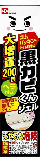 LEC 激落君 黑黴菌去除凝膠 附刮板, 200g, 1組